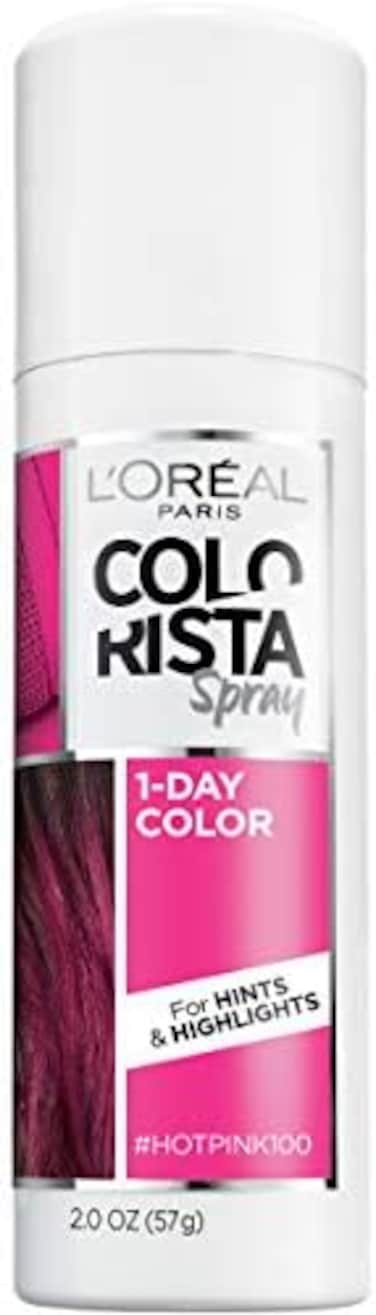 L&rsquo;Or&eacute;al Paris L'Oreal Hair Color Colorista 1-Day Spray, Hotpink, 2 Ounce