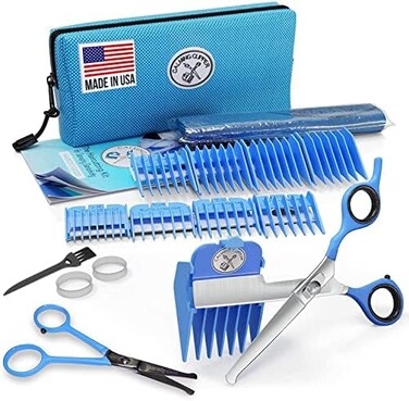 CALMING CLIPPER The Silent, Gentle Haircutting Kit for Children with Autism and Sensory Sensitivity - Right-Handed, Includes Barber Cape &amp; Safety Scissor
