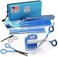 CALMING CLIPPER The Silent, Gentle Haircutting Kit for Children with Autism and Sensory Sensitivity - Right-Handed, Includes Barber Cape &amp; Safety Scissor