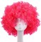 MapofBeauty 35cm Fashion Holiday Fluffy Funny Show Clown Wig (Pink)
