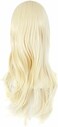 MapofBeauty (Light Blonde) - 28" 70cm Long Curly Hair Ends Costume Cosplay Wig (Light Blonde)