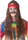 California Costumes Hippie Man Wig and Mustache Standard Brown