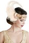 BABEYOND Peacock Feather Headband Flapper Hairband Vintage 1920s Great Gatsby Headband for Fancy Dress Party Art Deco Accessories Awesome Crystal