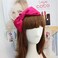 C&Eacute;LLOT 8" Big Bows Hairstyle Hair Hoop Head Band for Girls Teens Women (1pcs Hot Pink)