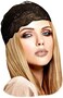 ShariRose Black Lace Headband for Women Hair Accessories For Women Stretch Lace Vintage Floral Headband Makeup Headband Hairbands Handmade Quality Hairbands (Black lacey floral)