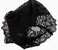 ShariRose Black Lace Headband for Women Hair Accessories For Women Stretch Lace Vintage Floral Headband Makeup Headband Hairbands Handmade Quality Hairbands (Black lacey floral)