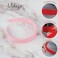 Motique Accessories Black 1 Inch Plastic Hard Headband with Teeth Head band Women Girls ()
