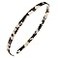 France Luxe 1/4" Ultracomfort Headband - Ivory Tokyo