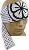 VOSARIY thecostumebase Karate Kid Headband Lotus Flower Hachimaki Daniel Larusso