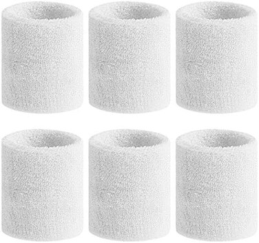 BEACE Sweatbands Sports Headband for Men &amp; Women - Moisture Wicking Athletic Cotton Terry Cloth Sweatband for Tennis, Basketball, Running, Gym, Working Out
