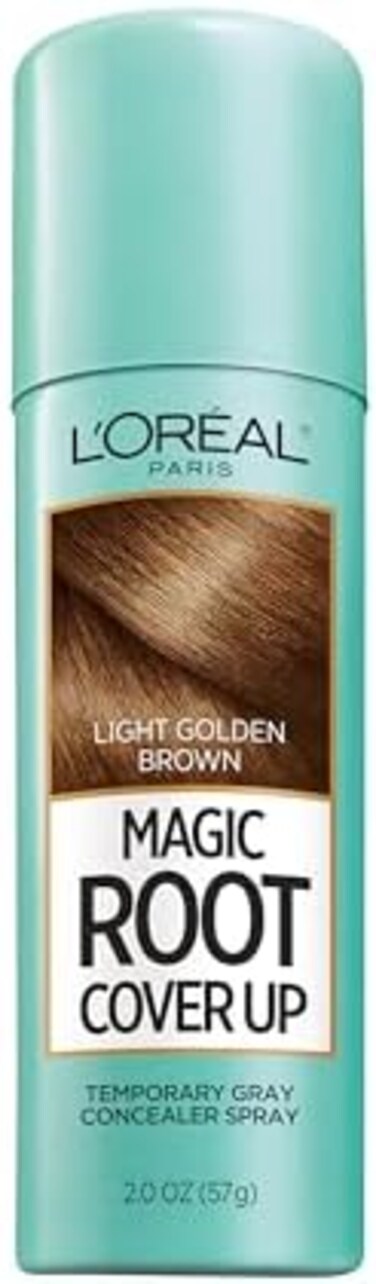 L'Oreal Paris L&rsquo;Or&eacute;al Paris L'Oreal Magic Root Cover Up Temporary Gray Concealer Spray - Light Golden Brown,2oz
