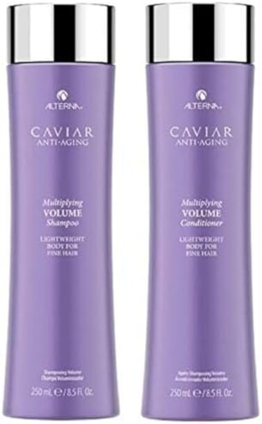 Alterna Multiplying Volume Caviar Anti Aging Bodybuilding Volume Shampoo and Conditioner Duo, 8.5 Ounce by Alterna