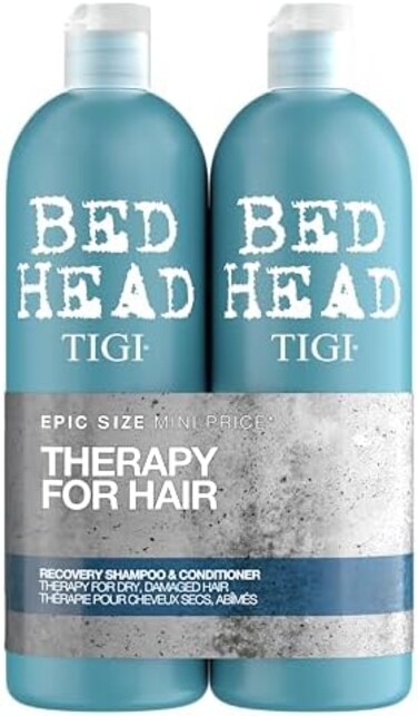 TIGI Bed Head By Tigi - 750ml Pack of 2 - Urban Antidotes Recovery Moisture Shampoo And Conditioner Set&hellip;