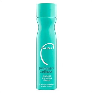 Malibu C Swimmers Wellness Shampoo Moisturizing Conditioner for Swimmers Strengthening Proteins Help Prevent Brittle and Dry Hair from Swimming, 9oz