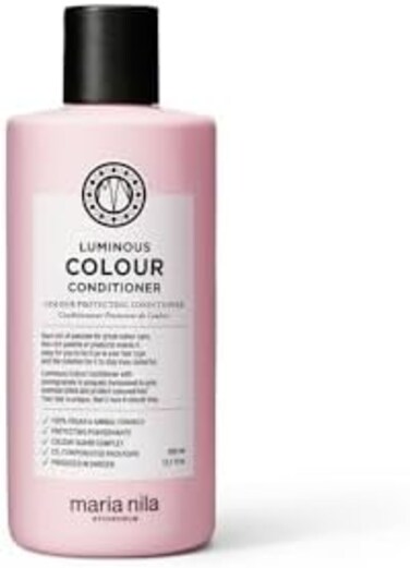 Maria Nila Luminous Color Conditioner 300 ml - A Nourishing Conditioner for Colored Hair that Softens, Moisturizes. 100% Vegan. Sulfate-free and Paraben-free.