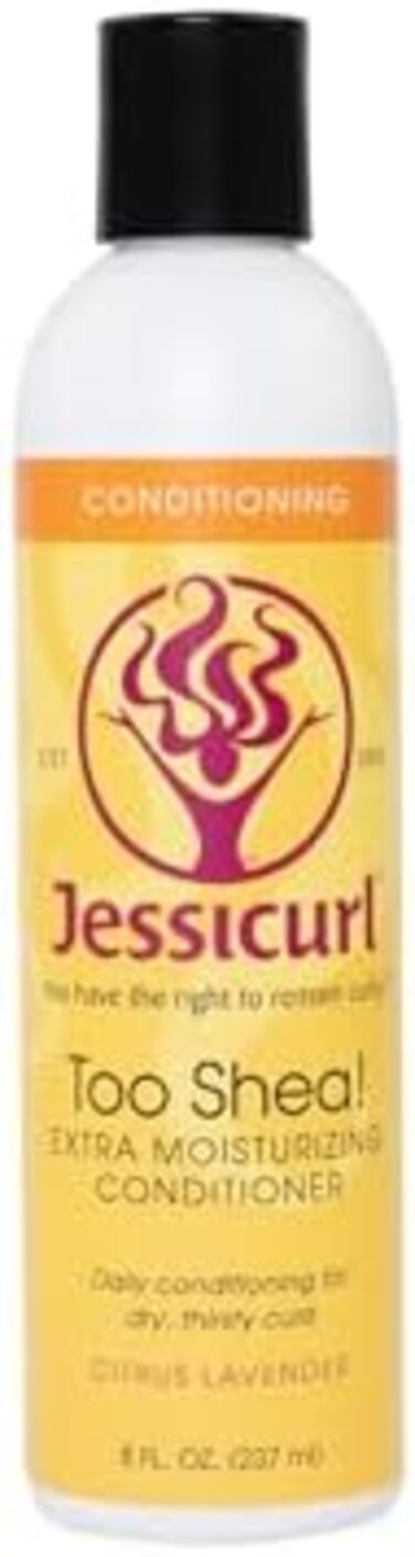 Jessicurl Too Shea Extra Moisturizing Conditioner, Citrus Lavender, 8.0 Fluid Ounce