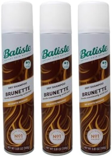 باتيستي شامبو جاف، بيوتيفول برونيت 6.7 اونصة (199 مل) (3 عبوات)