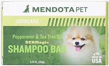 DERMagic Organic Shampoo Bar - Peppermint &amp; Tea Tree Oil, 3.75 oz