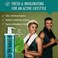Brocato Peppermint Scrub Purifying Shampoo: Deep Cleansing Clarifying Shampoo with Pure Peppermint Oil for Clean, Healthy Hair and Scalp without Build Up - No Sulfate or Parabens - 32 Oz.