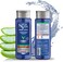 NaturVital Unisex, Natural Aloe Vera &amp; Ginseng Organic Hair SOS Revitalizing Shampoo for Normal Hair, Prevents Hair Breakage, Cruelty-Free &amp; Paraben-Free
