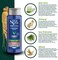 NaturVital Unisex, Natural Aloe Vera &amp; Ginseng Organic Hair SOS Revitalizing Shampoo for Normal Hair, Prevents Hair Breakage, Cruelty-Free &amp; Paraben-Free