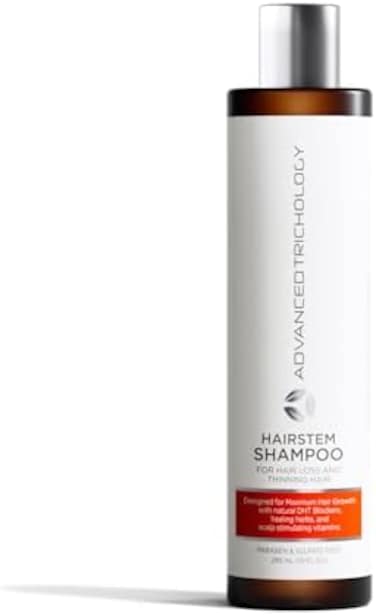 Advanced Trichology HairStem DHT Blocking Hair Growth Shampoo for Men and Women with DHT Blockers, Biotin, Saw Palmetto - Clinically Developed - 8oz
