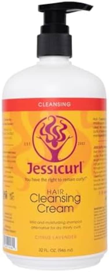 Jessicurl Hair Cleansing Cream, Citrus Lavander, 32 Fluid Ounce