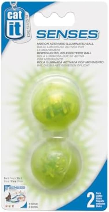 كاتيت كرة مضيئة من ديزاين سينسز - عبوة من قطعتين
