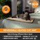 K&amp;H PET PRODUCTS Heated Thermo-Kitty Mat, Indoor Heated Cat Bed, Pet Heat Pad for Indoor Cats and Small Dogs, Cat Heating Pad, Electric Thermal Warming Cat Bed Mat, Mocha/Tan 12.5 X 25 Inches