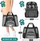 PetAmi Premium Airline Approved Soft-Sided Pet Travel Carrier   Ventilated, Comfortable Design with Safety Features   Ideal for Small to Medium Sized Cats, Dogs, and Pets (Small, Grey)