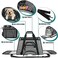 PetAmi Premium Airline Approved Soft-Sided Pet Travel Carrier   Ventilated, Comfortable Design with Safety Features   Ideal for Small to Medium Sized Cats, Dogs, and Pets (Small, Grey)