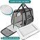 PetAmi Premium Airline Approved Soft-Sided Pet Travel Carrier   Ventilated, Comfortable Design with Safety Features   Ideal for Small to Medium Sized Cats, Dogs, and Pets (Small, Grey)