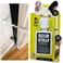 Door Buddy Adjustable Door Strap &amp; Latch. Easy Way To Dog Proof Litter Box No More Pet Gates Or Cat Doors. Convenient Cat &amp; Adult Entry. No Tools Installation. Stop Dog Eating Cat Poop Today! (Grey)