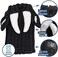 Zoo Snoods Bull Dog Costume (Medium) - Warm No Flap Ear Wrap Hood for Pets, Dog Outfit with Horns for Winters, Halloween, Christmas &amp; New Year, Soft Yarn Ear Covers