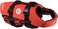 EzyDog Premium Doggy Flotation Device (DFD) - Adjustable Dog Life Jacket Preserver with Reflective Trim - Durable Grab Handle for Safety and Protection - 50% More Flotation Material (Large, Red)