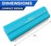 EquiGroomer Easy Groomer Shedding Brush For Dogs And Cats   Turquoise   Undercoat Tool For Large And Small Pets   Comb Removes Loose Dirt, Hair, And Fur   Perfect For Cleaning Short And Long Hair