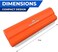 EquiGroomer 5 inches (12.7 cm), colour: orange