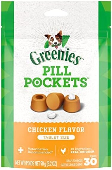 Greenies Pill Pockets Chicken, 90g