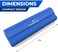 EquiGroomer 5 inches (12.7 cm), colour: blue