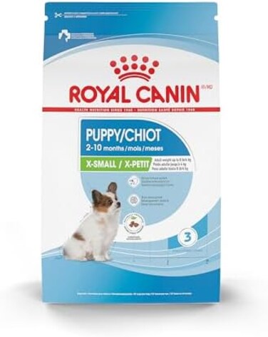Royal Canin X-Small Puppy Dry Dog Food, 3 lb bag