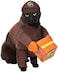 California Costumes BROWN_UPS PAL DOG X-Small jsecs