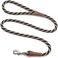 Mendota Pet Mendota Dog Products Snap Leash, 1/2-Inch by 6-Feet, Twist Mocha