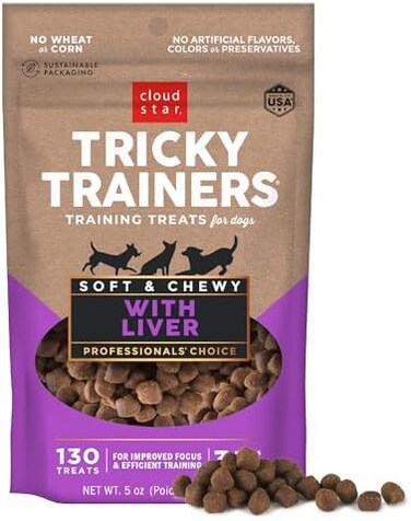 Cloud Star Tricky Trainers Chewy Treats - Liver - 5 oz.