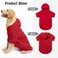 BINGPET Basic Dog Hoodie - Pet Sweatshirt Dog Hoody Hooded Pullover Jumpers Outfits for Small Medium Large Dogs