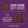 petnc NATURAL CARE, Hip &amp; Joint, All Dog, Liver Flavor, 90 Soft Chews