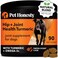 Pet Honesty Turmeric Curcumin for Dogs - Arthritis Hip &amp; Joint Supplement Soft Chews with Turmeric, BioPerine, Fish Oil &amp; Coconut for Joint Pain Inflammation Relief - Digestive &amp; Immune Health