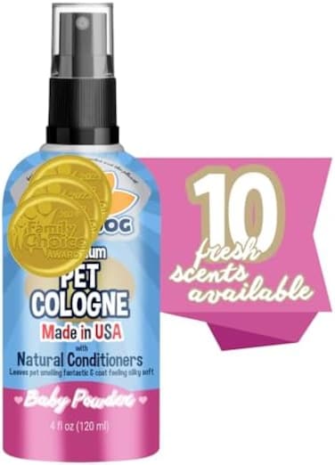 Bodhi Dog Natural Pet Cologne   Cat &amp; Deodorant and Scented Perfume Body Spray   Clean and Fresh Scent   Natural Deodorizing &amp; Conditioning Qualities   Made in USA - 1 Bottle 4oz (120ml) unknown