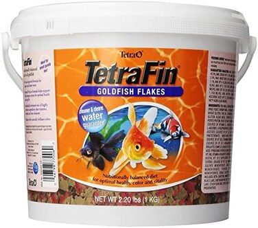 طعام رقائق السمك الذهبي المتوازن من تيترافين، 2.2 باوند