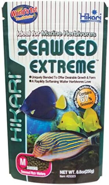 هيكاري طعام سمك متوسط الحجم من الاعشاب البحرية البحرية - 250 غرام