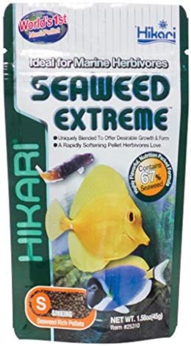 هيكاري طعام السمك من الأعشاب البحرية من الأعشاب البحرية، 45 غرام